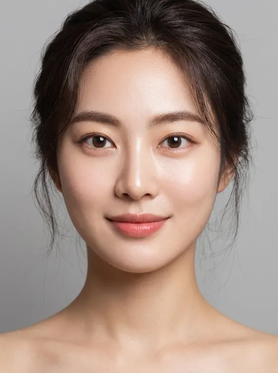 가상모델 #27 얼굴 원본 4