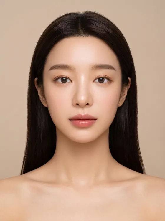 가상모델 #53 얼굴 원본 3