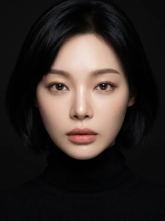 가상모델 #95 얼굴 원본 3