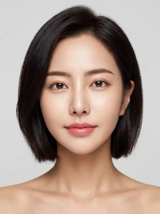 가상모델 #95 얼굴 원본 4