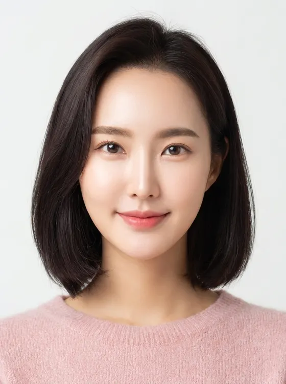 가상모델 #95 얼굴 원본 6