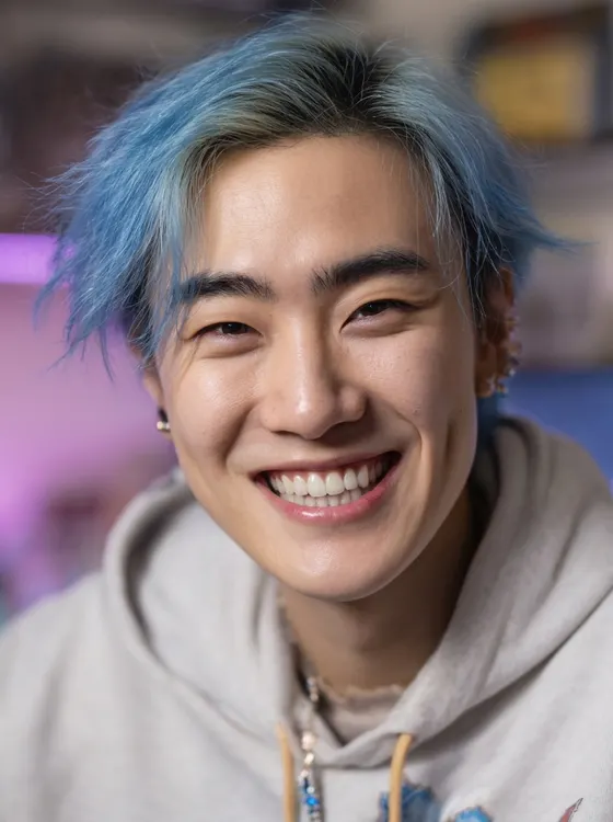 가상모델 #97 얼굴 원본 6