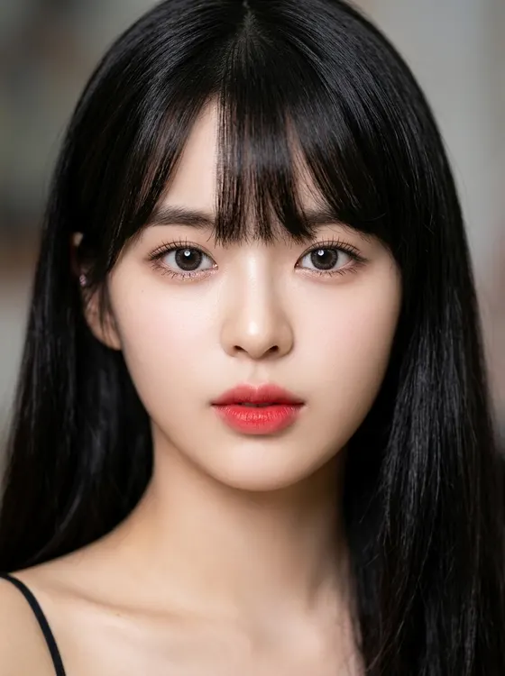 가상모델 #217 얼굴 원본 5