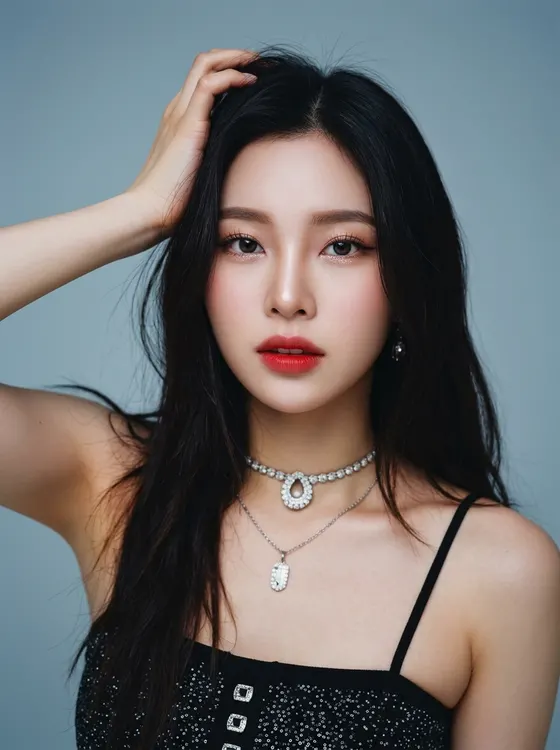 가상모델 #1483 얼굴 원본 6