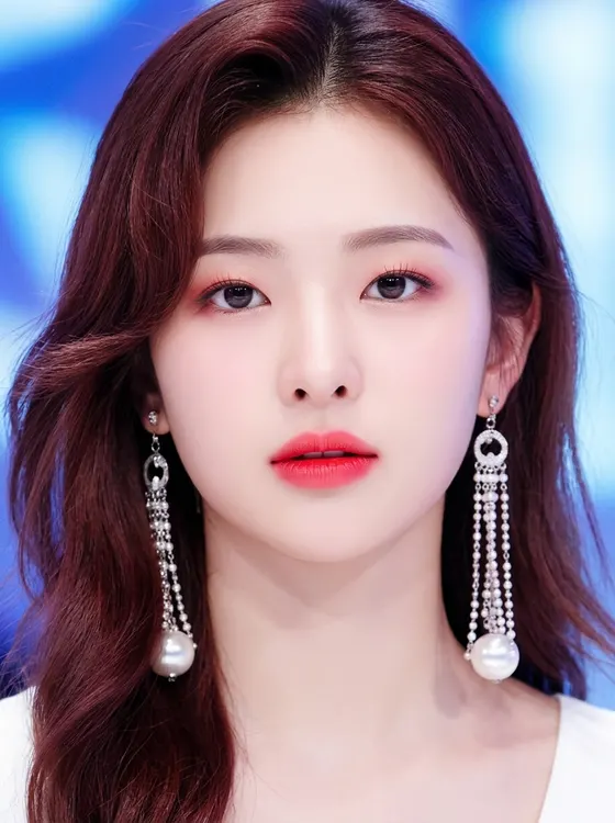 가상모델 #744 얼굴 원본 5