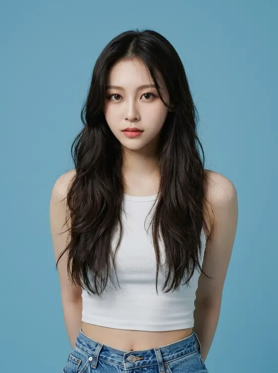 가상모델 #1483 얼굴 원본 7