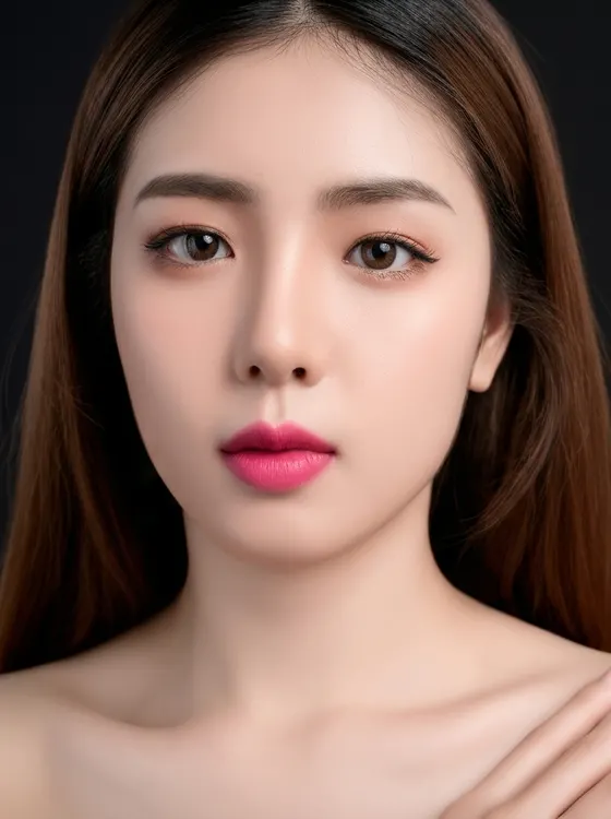 가상모델 #901 얼굴 원본 5