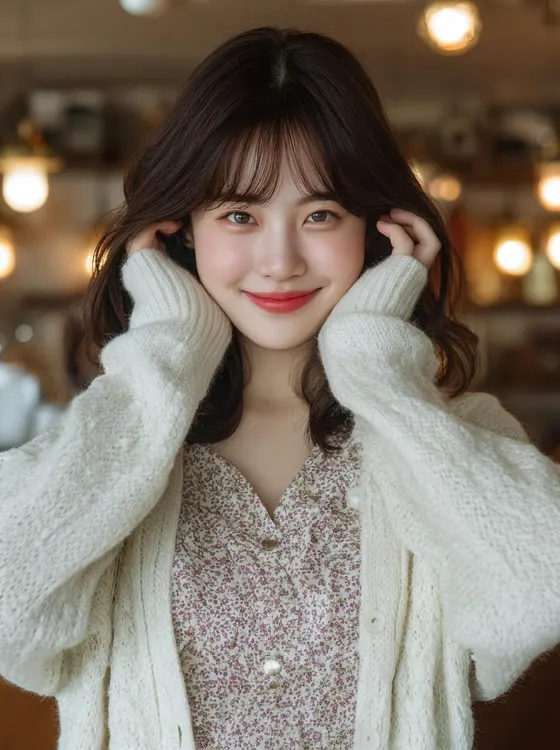 가상모델 #1112 얼굴 원본 4