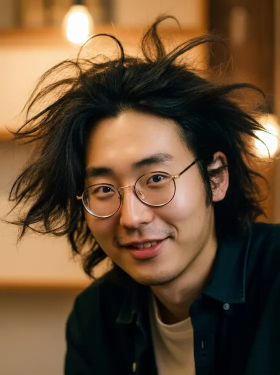 가상모델 #1368 얼굴 원본 9