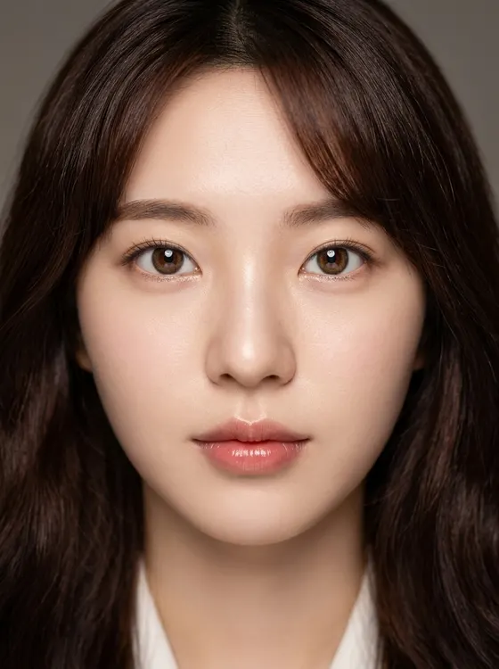 가상모델 #1382 얼굴 원본 4