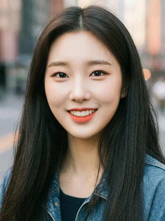 가상모델 #1382 얼굴 원본 12