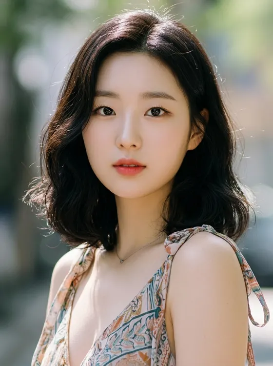 가상모델 #1382 얼굴 원본 14