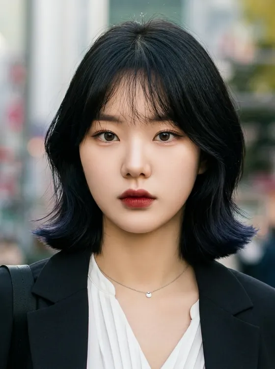 가상모델 #1382 얼굴 원본 15