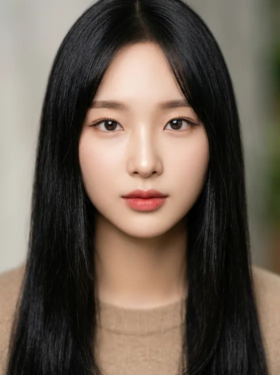 가상모델 #1382 얼굴 원본 20