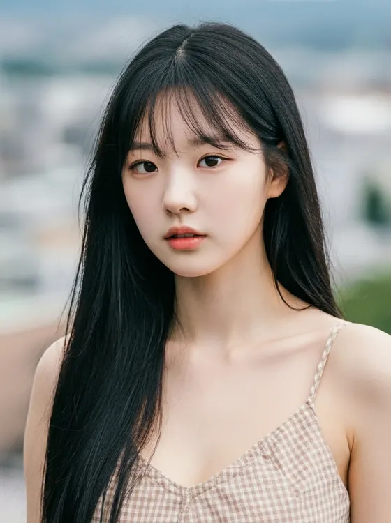 가상모델 #1385 얼굴 원본 5
