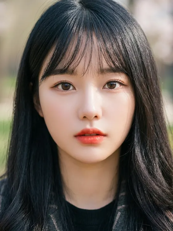 가상모델 #1385 얼굴 원본 14