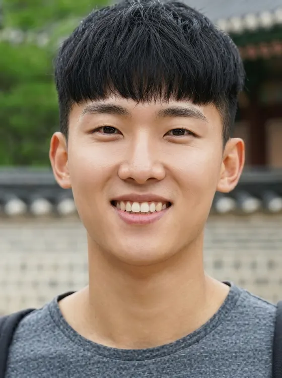 가상모델 #1396 얼굴 원본 16