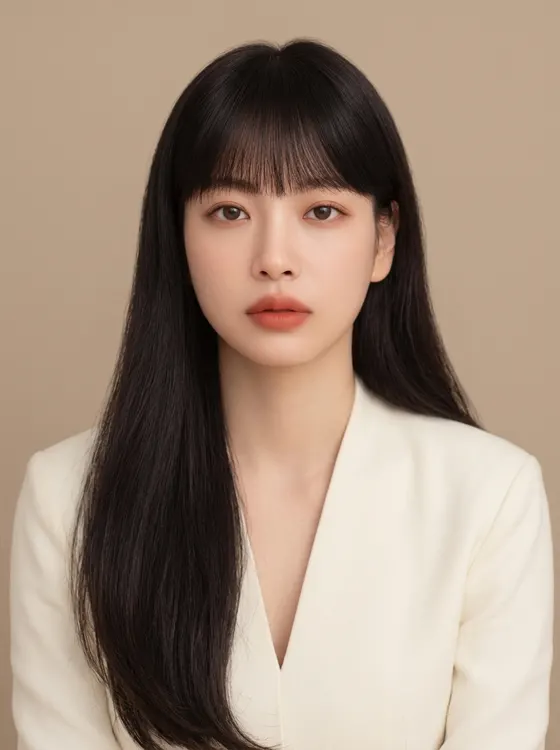 가상모델 #1286 얼굴 원본 22