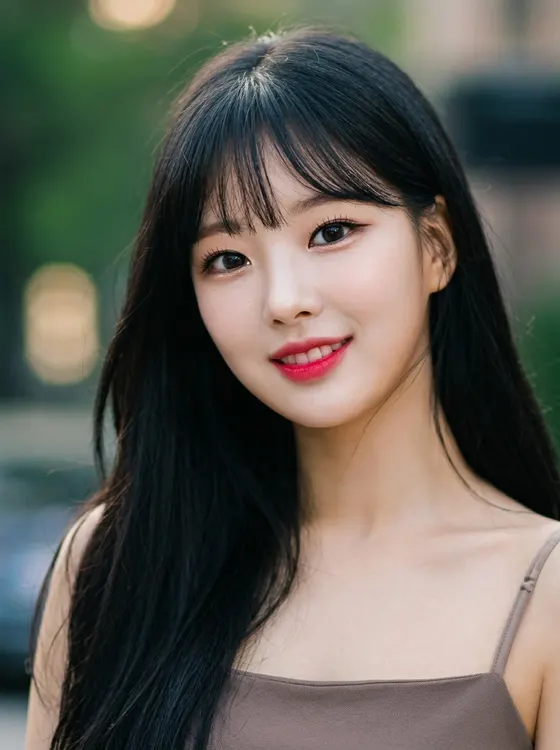 가상모델 #1466 얼굴 원본 4