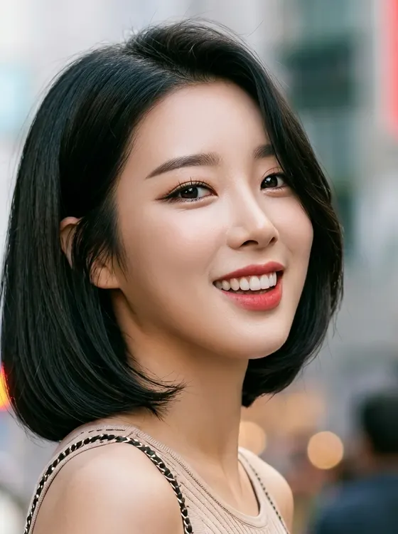 가상모델 #1466 얼굴 원본 6