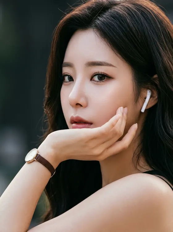 가상모델 #1466 얼굴 원본 8