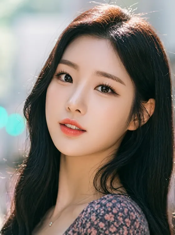 가상모델 #1466 얼굴 원본 15