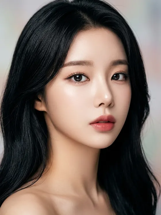 가상모델 #1466 얼굴 원본 24