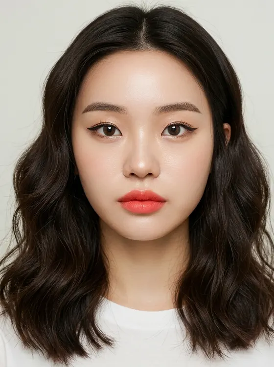 가상모델 #1679 얼굴 원본 4