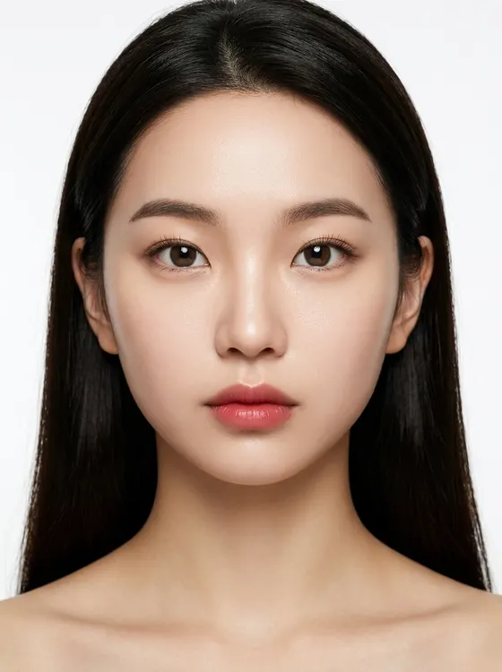 가상모델 #1679 얼굴 원본 6