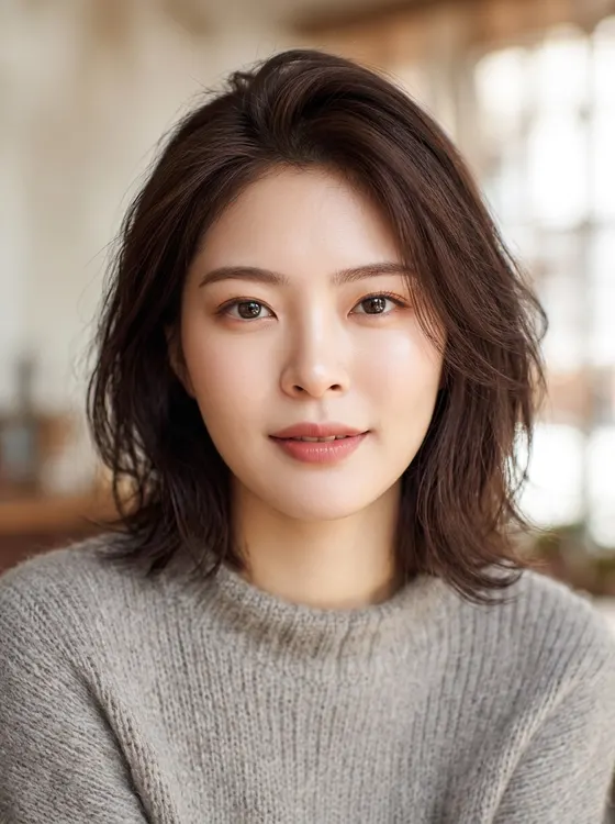 가상모델 #1120 얼굴 원본 8