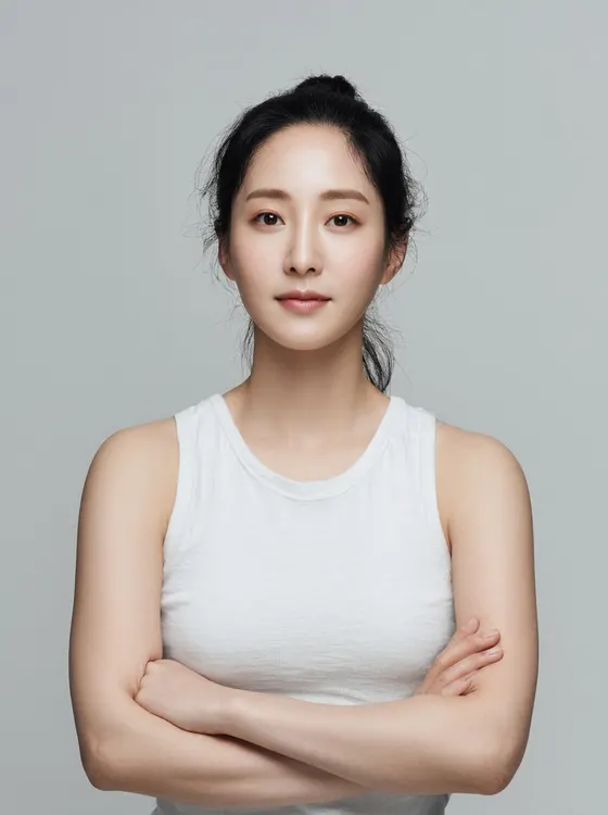 가상모델 #23 얼굴 원본 1