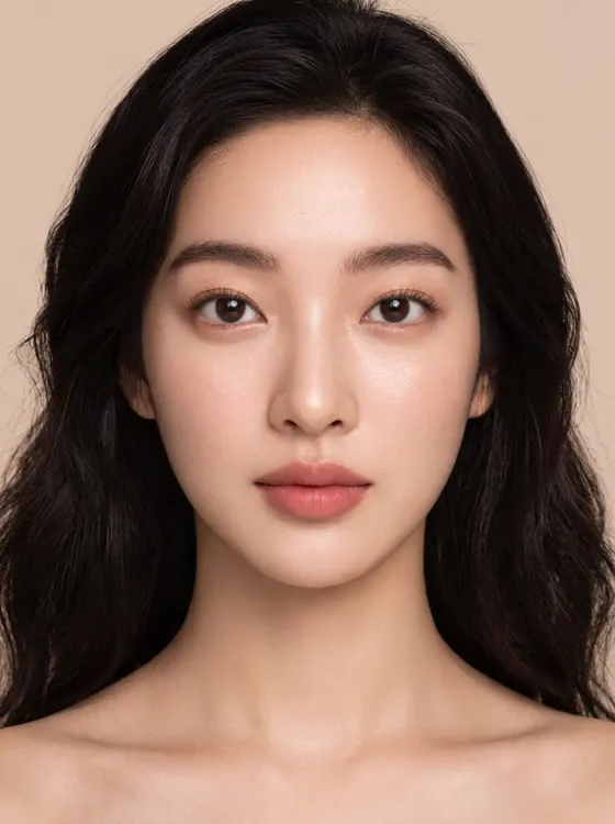 가상모델 #23 얼굴 원본 5