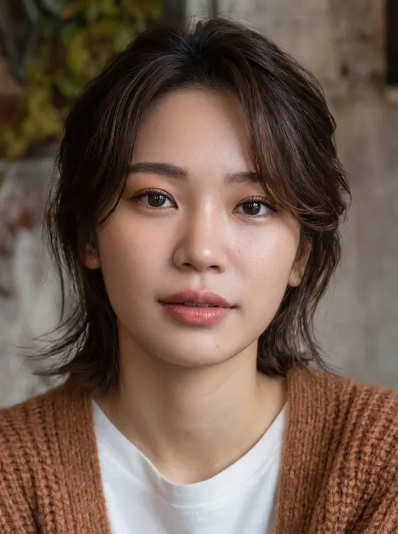 가상모델 #51 얼굴 원본 4