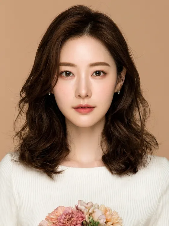 가상모델 #63 얼굴 원본 3