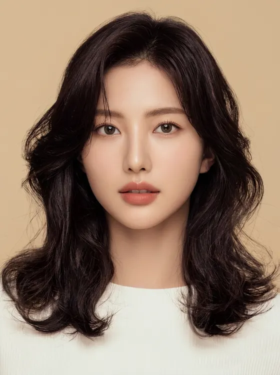 가상모델 #63 얼굴 원본 5