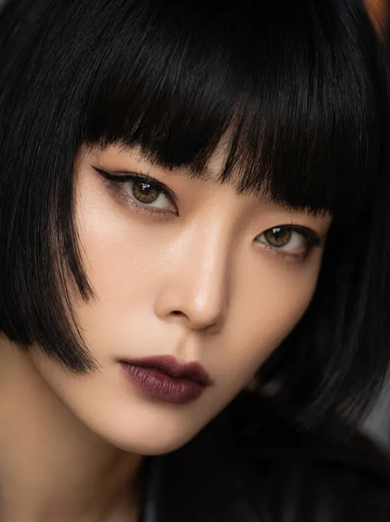 가상모델 #63 얼굴 원본 6