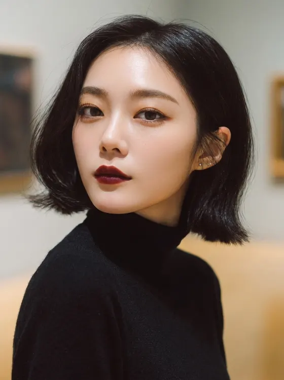 가상모델 #72 얼굴 원본 4