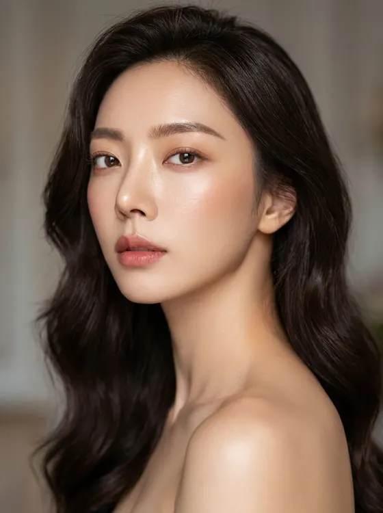 가상모델 #78 얼굴 원본 6