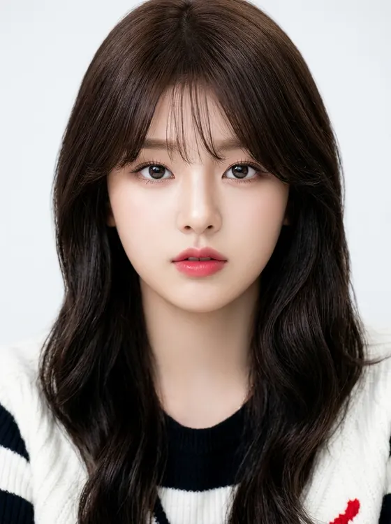 가상모델 #112 얼굴 원본 4