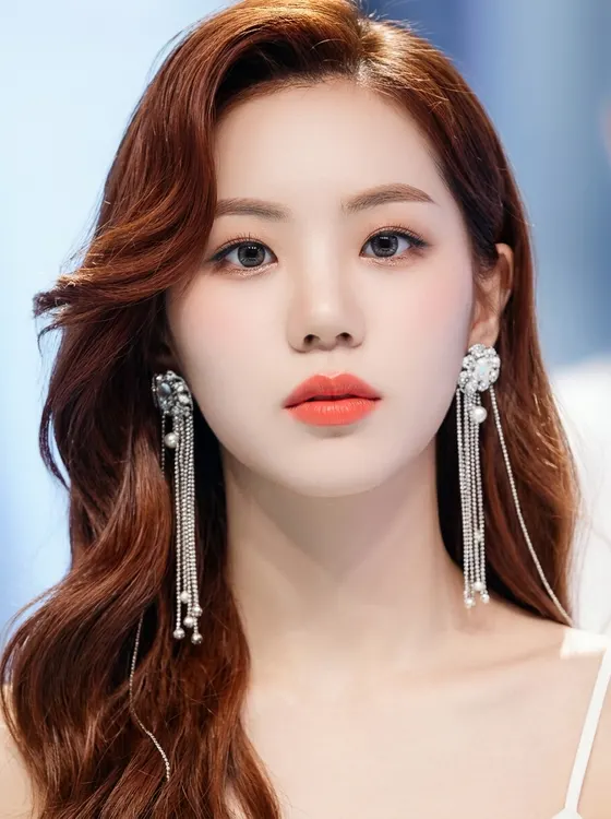 가상모델 #153 얼굴 원본 4