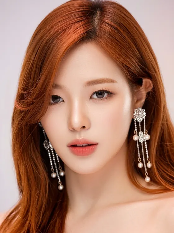 가상모델 #153 얼굴 원본 5
