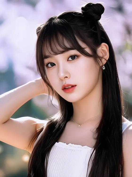 가상모델 #207 얼굴 원본 1
