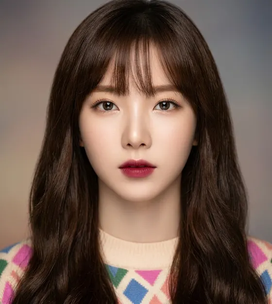 가상모델 #207 얼굴 원본 3