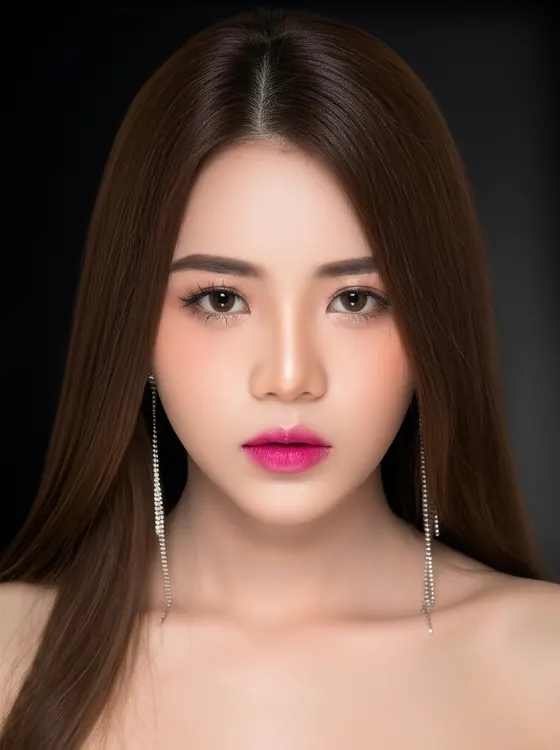 가상모델 #233 얼굴 원본 6