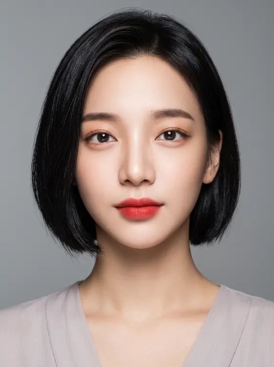 가상모델 #1278 얼굴 원본 5