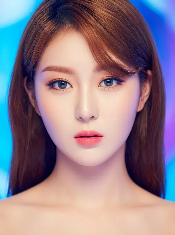 가상모델 #722 얼굴 원본 2