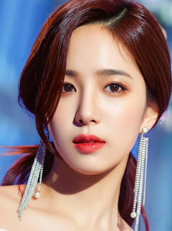 가상모델 #805 얼굴 원본 6