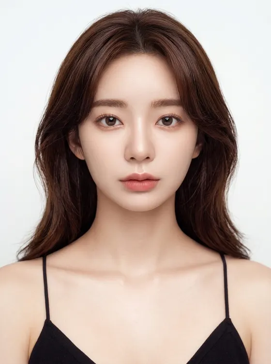 가상모델 #1124 얼굴 원본 8