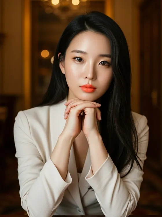 가상모델 #1142 얼굴 원본 7