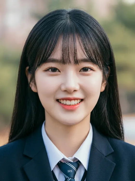 가상모델 #1372 얼굴 원본 5